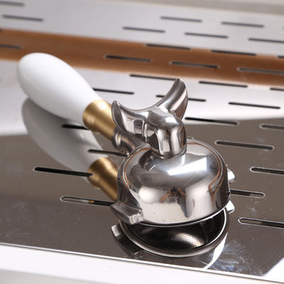 2 Group Head Coffee Machine 9 Bar Pressure 4200W 220V For Hotel