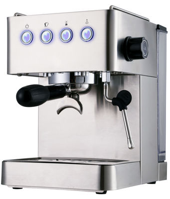Semi-Automatic Professional 15bar ulka pump Coffee Machine Cup Warmer Digital Button 1.7 Liter Tank For Office Use
